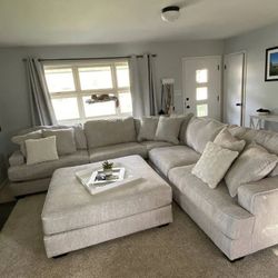 OM• $38 Initial • Brand New Rawcliffe Sectional Living Room Couch 