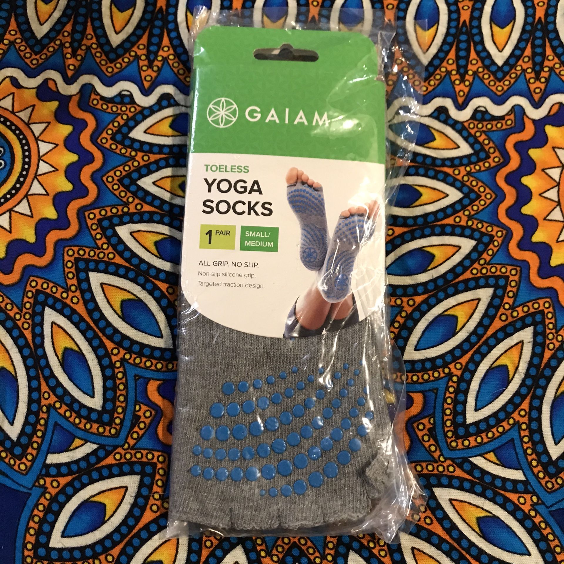 Toeless Yoga Socks