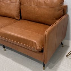 Z-hom Leather Sofa New