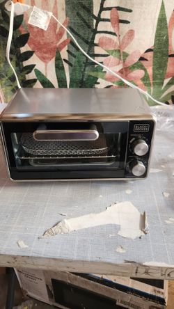 Black+Decker Crisp ‘N Bake PRO Stainless Steel 4-Slice Air Fryer Toaster Oven