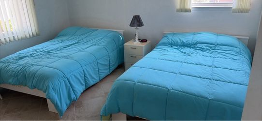 2 full size beds with mattress from ikea