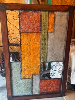 Large metal wall art
