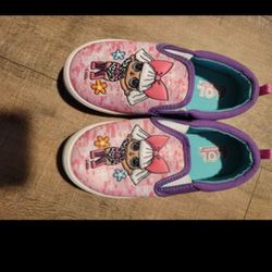 Lol Surprise Girl slip on Canvas Pink Shoes