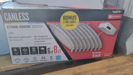 Utilitech Canless 6 Inch Led Lights