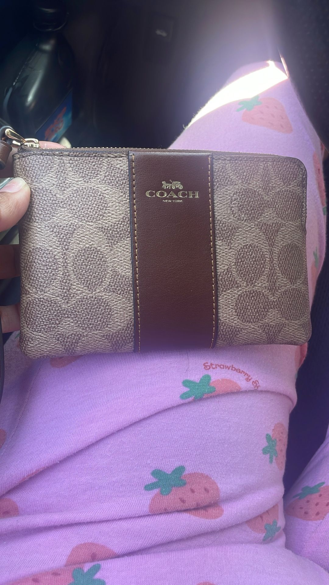 Small Wrist Wallet New COACH