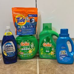 Gain/Tide/Dawn/Snuggle Household Bundle 