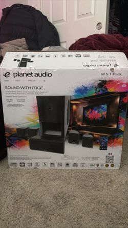 Planet Audio M 5.1 Pack Home Theater System