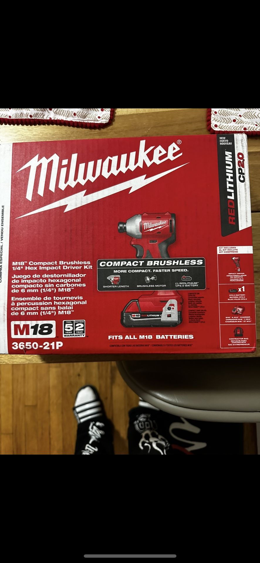 Milwaukee Impact Drill
