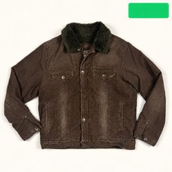 American Eagle Corduroy Sherpa Jacket XL
