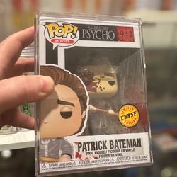 Patrick Bateman (American Psycho) 942 Funko Pop LIMITED EDITION BLOODY CHASE