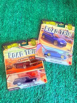 Hot wheels premium road trip $17 for both
