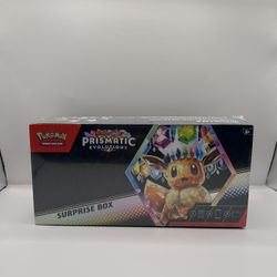 Pokémon TCG: Scarlet & Violet-Prismatic Evolutions Surprise Box
