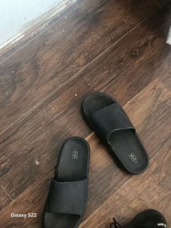 No Boundaries Women's Comfort Slide Sandals