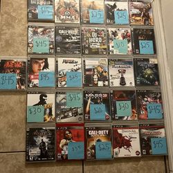 PlayStation 3 Video Games PS3 Amazing Selection Available Now For Purchase