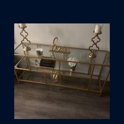 Glass Tv Stand 