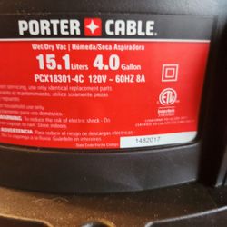 Porter Cable Shop Vac Power Head