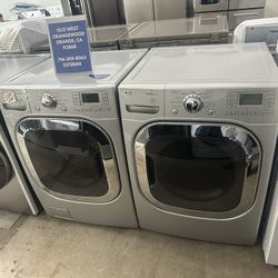 LG Set Washer And Dryer Gas 