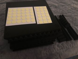 (12x) Sound Foam Tiles (w/ adhesives)