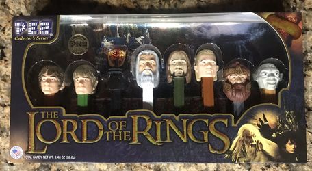 Collectible LOTR’s Pez Dispenser Set