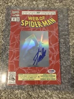 Spider-Man Comic #90 Signed by Stan Lee