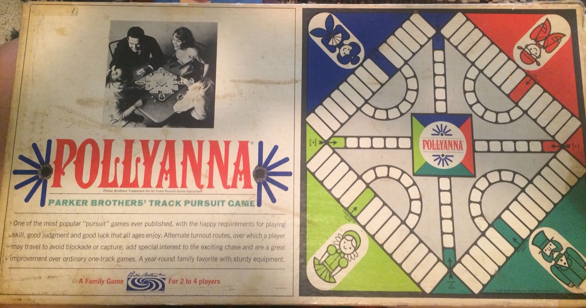 Pollyanna board game