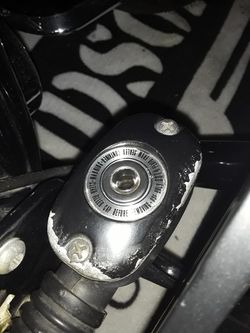 Harley Davidson rear master cylinder cover