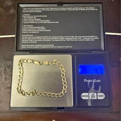 10k Fígaro Bracelet 