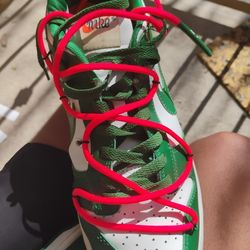 Pine green Nike dunks