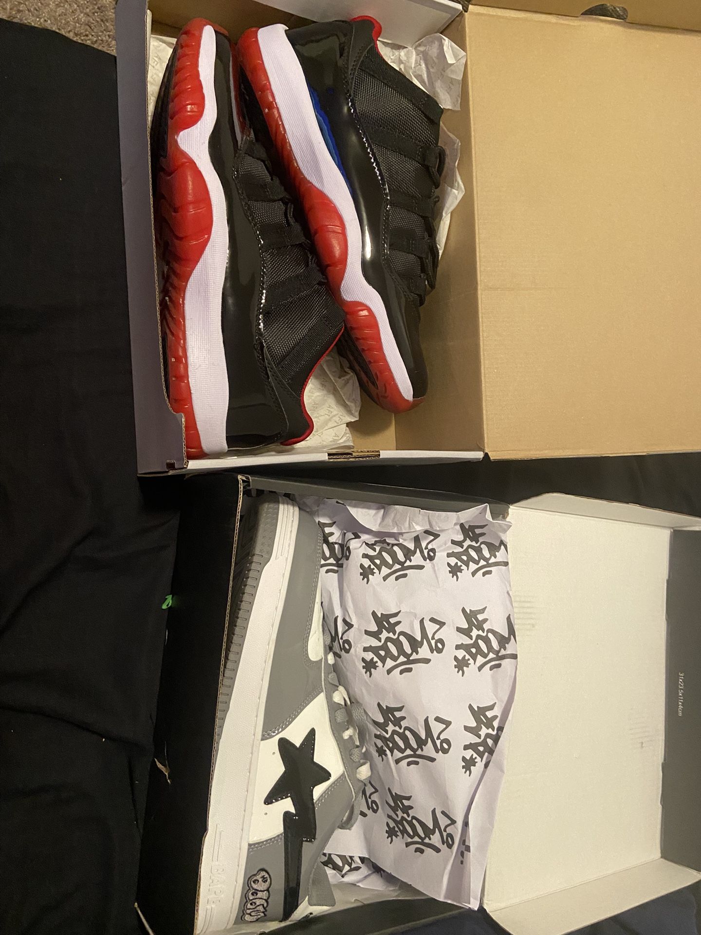 Bapestas & Bred Jordan 11