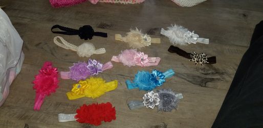 Hats headbands baby mittens