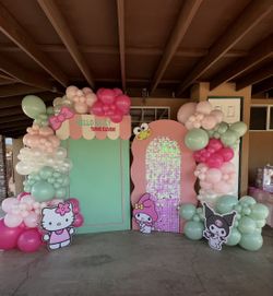 Hello Kitty Backdrop 