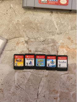 5 Nintendo switch game lot