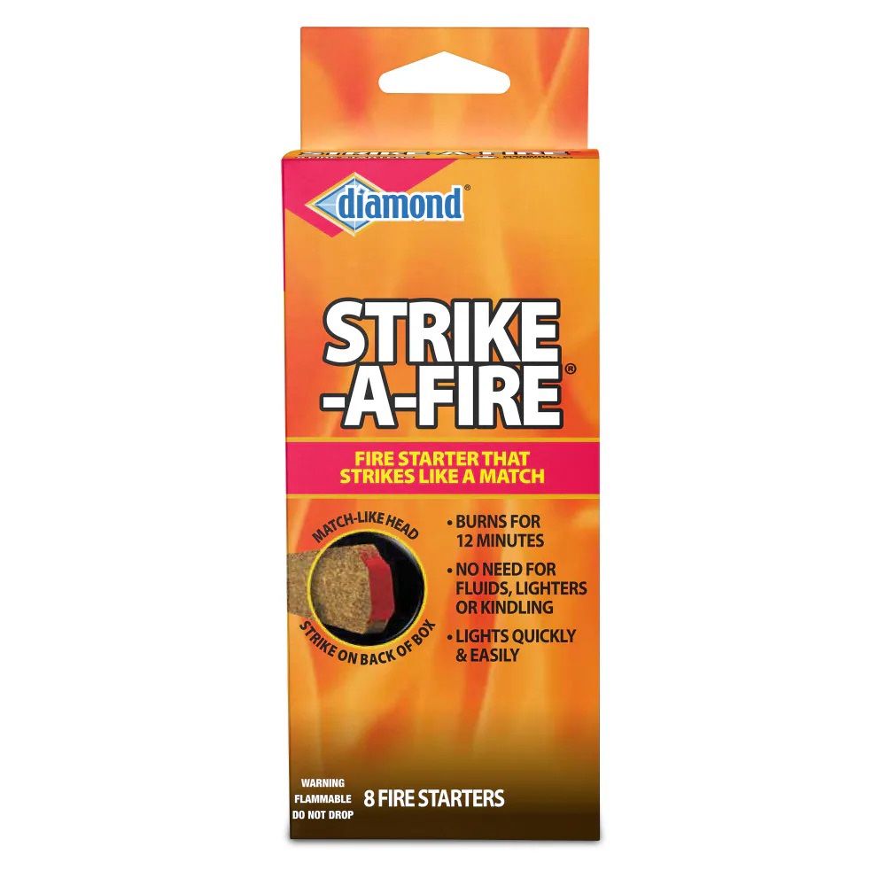 Diamond Strike-A-Fire Fire Starters