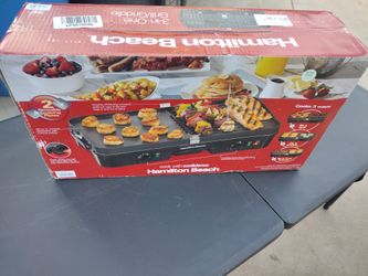 New Hamilton Beach 3 In 1 Grill/Griddle No Offers No Trades 75th Ave Indian School Serious Buyers Only Please