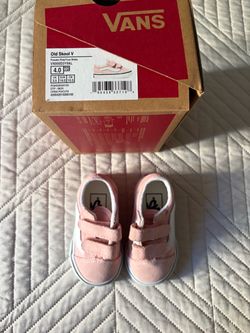 Vans Old Skool V Toddler Sneakers Size 4C