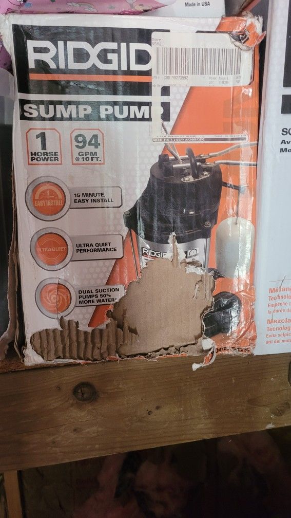 Ridgid Sump Pump