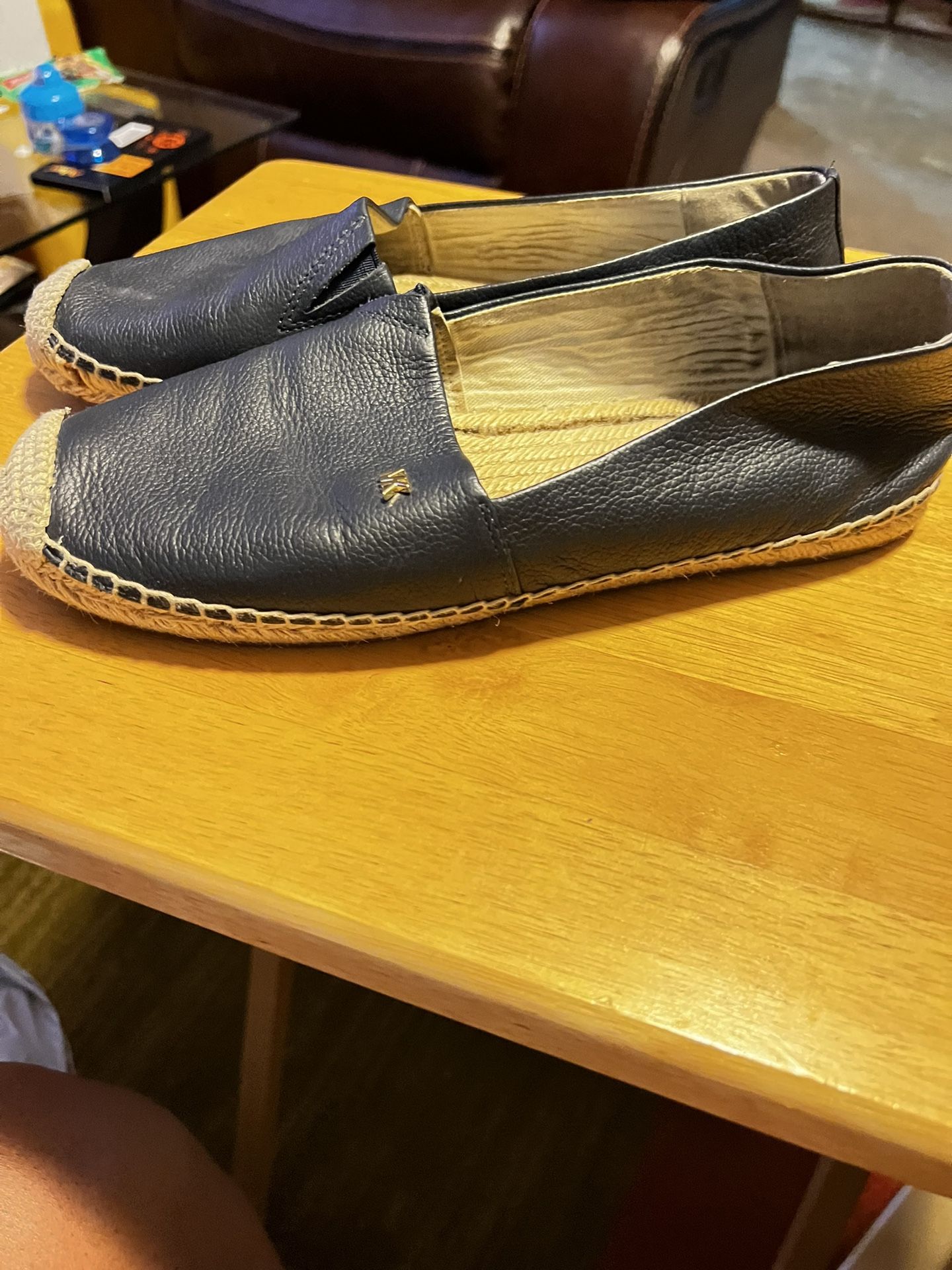 Michael Kors Blue Flats Minimalist Loafers