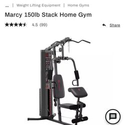 Marcy 150lb Stack Home Gym(Brand New)