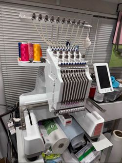 Ricoma EM-1010 10-Needle Embroidery Machine – Like New (2023)