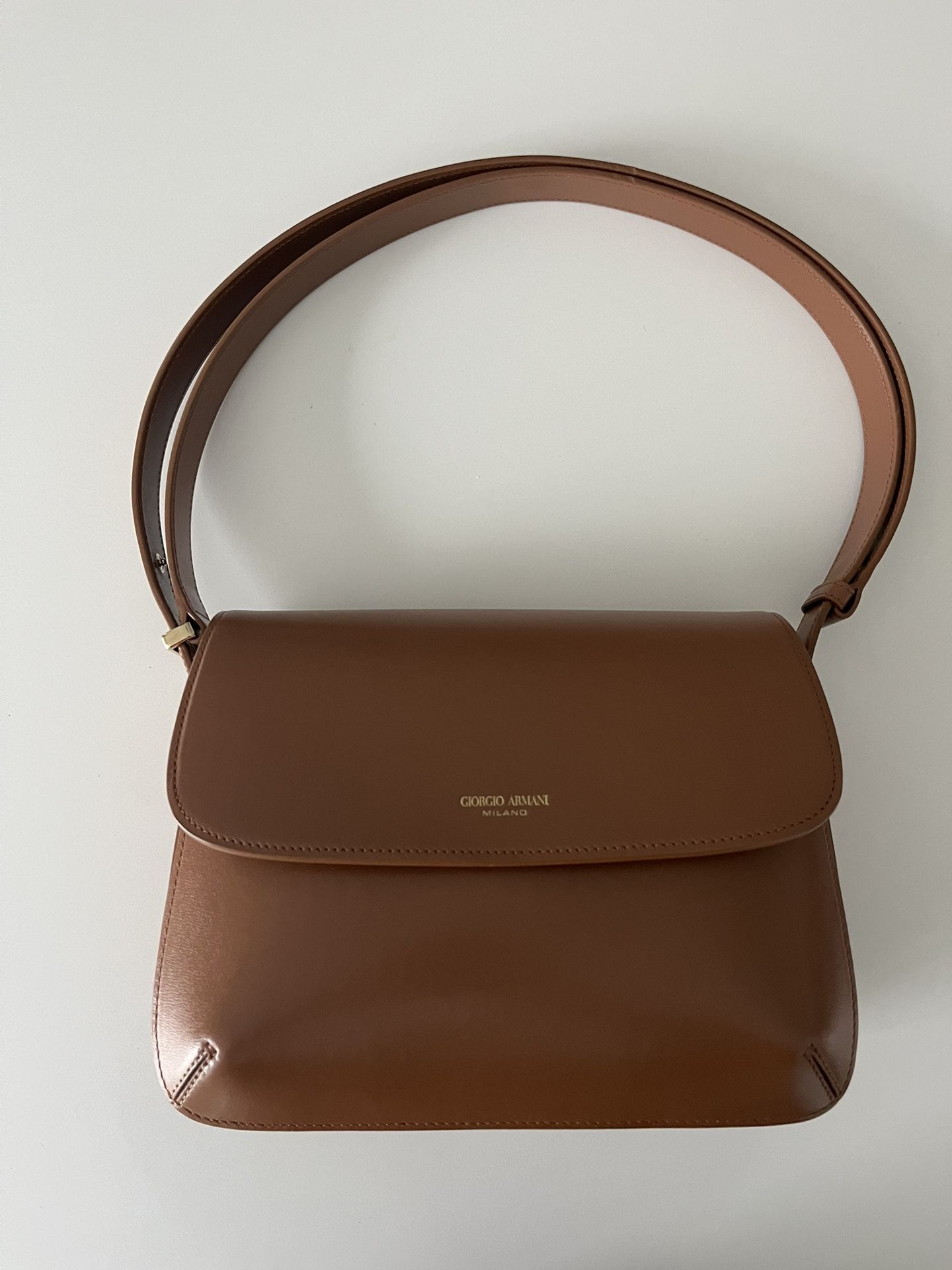 Giorgio Armani - Medium La Prima In Palmellato Leather