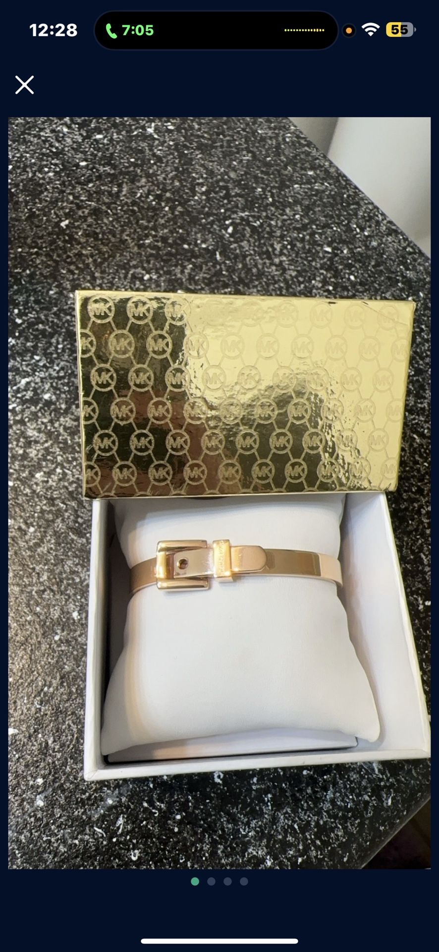 MK Buckle Bracelet