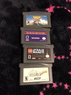 Game boy advance Nintendo cartridges