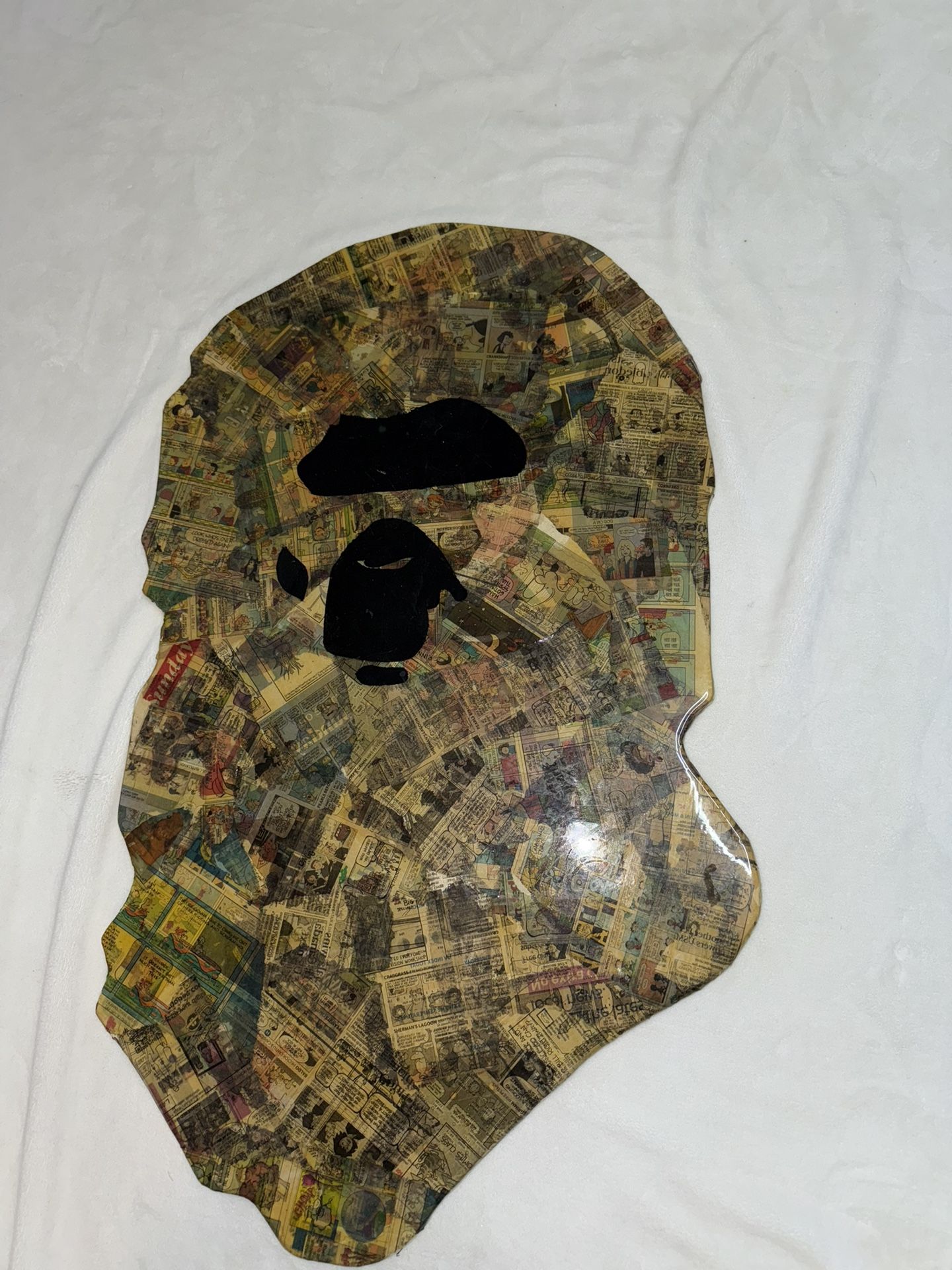 Custom Comic Book Newspaper Wall Art Or Table