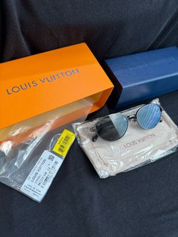 Louis Vuitton Round Metal Sunglasses