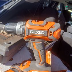 New Rigid Drill....comes With Battery.