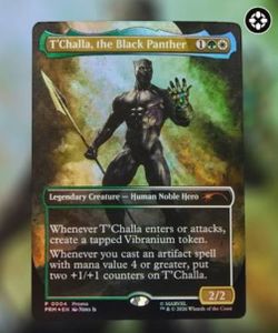 Magic Black Panther Card