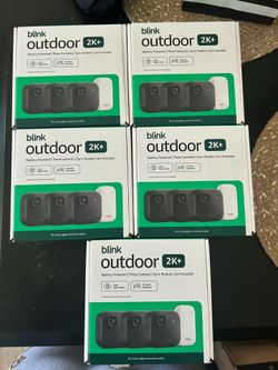 Blink Outdoor 2k cameras