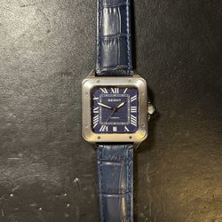 Berny Automatic Square Watch (like Cartier Santos)