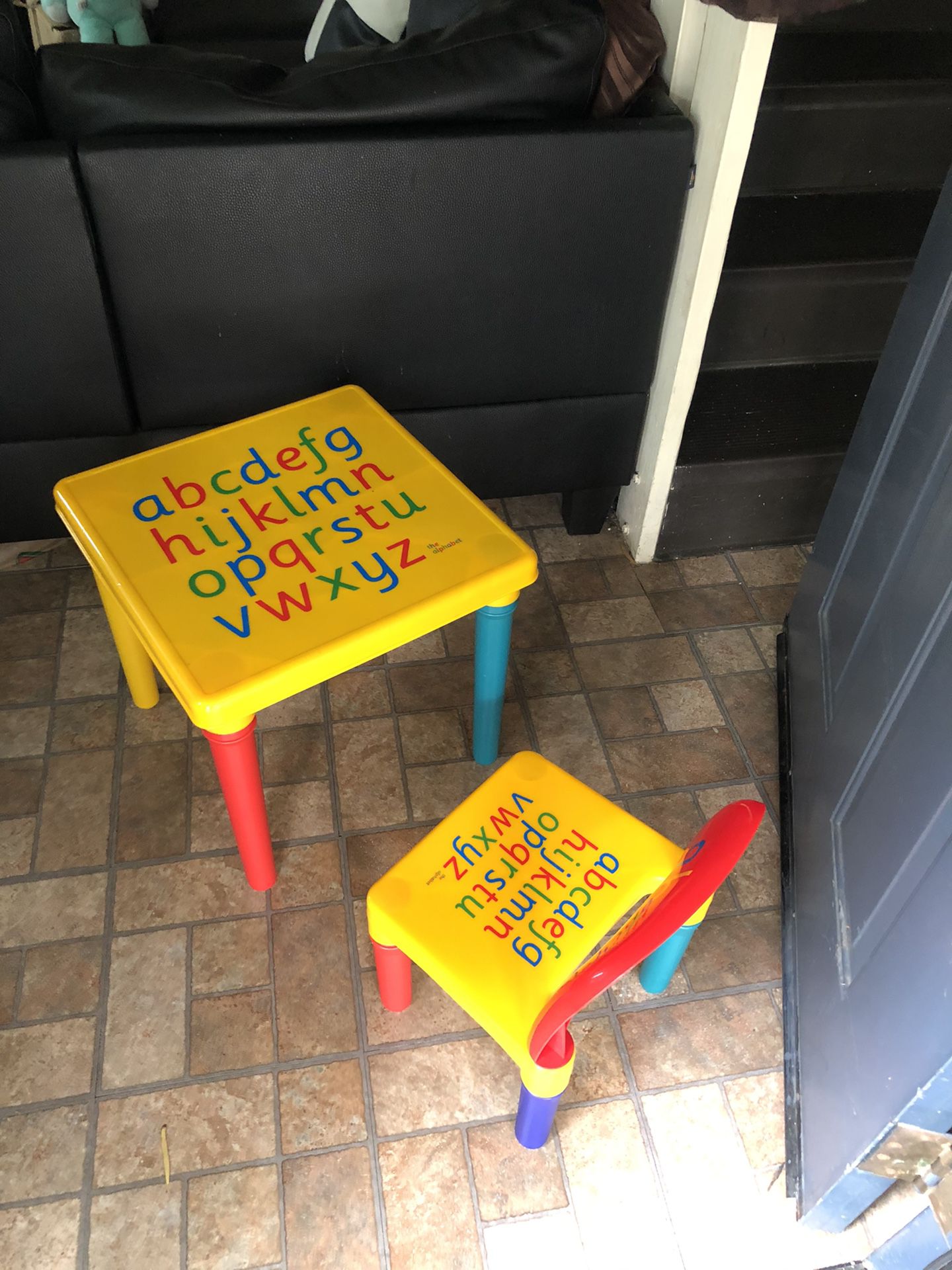 New Kids ABC’s Table and chair