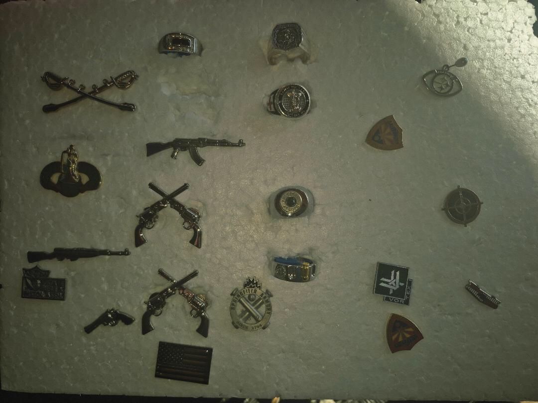 Lapel Pins And Ring Bundle